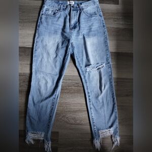 Insane Gene Distressed Light Blue Jeans 28